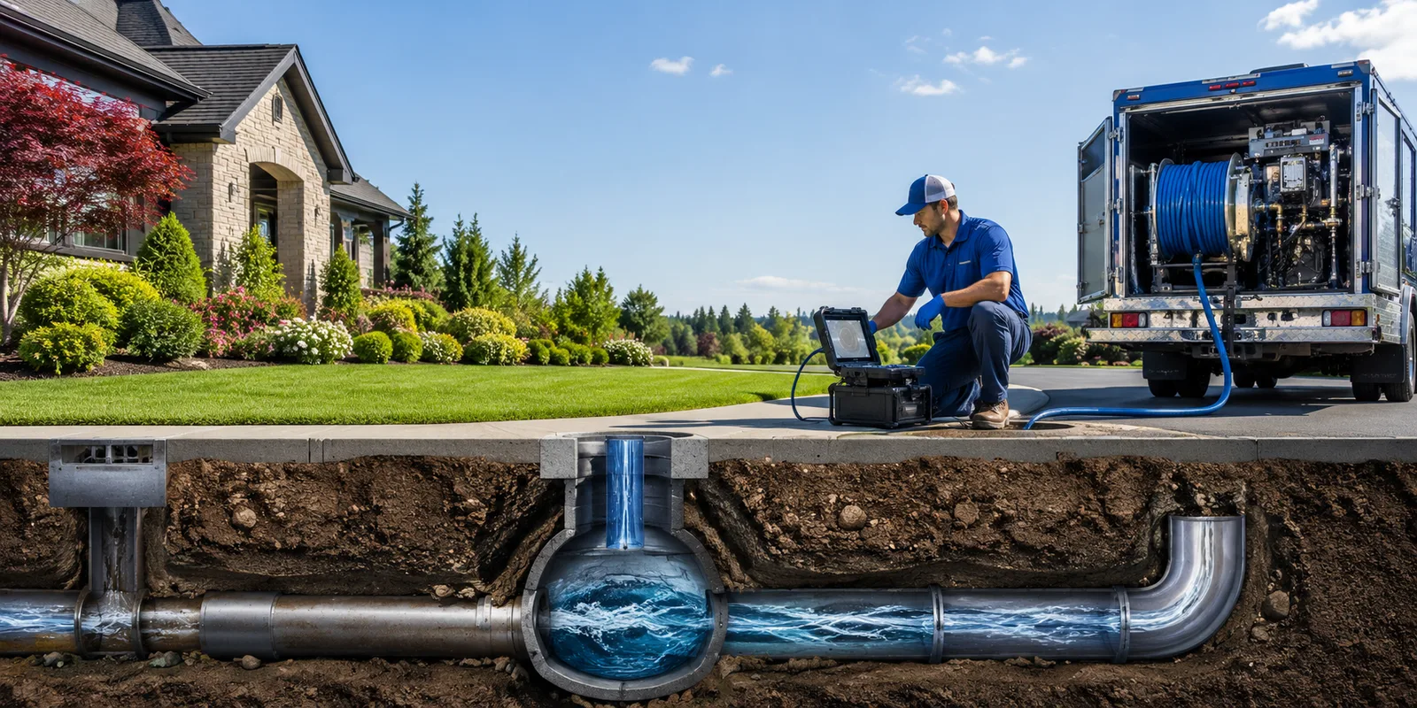 Drainage restoration information for Bloomington, IL
